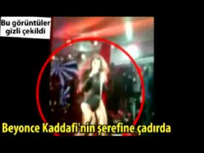 Beyonce'nin gizli çadır konseri